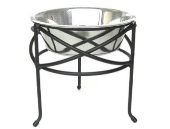 Mesh Elevated Dog Bowl (Size: Small)