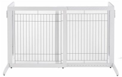 Small Cool Breeze Freestanding Pet Gate (Size: Tall)